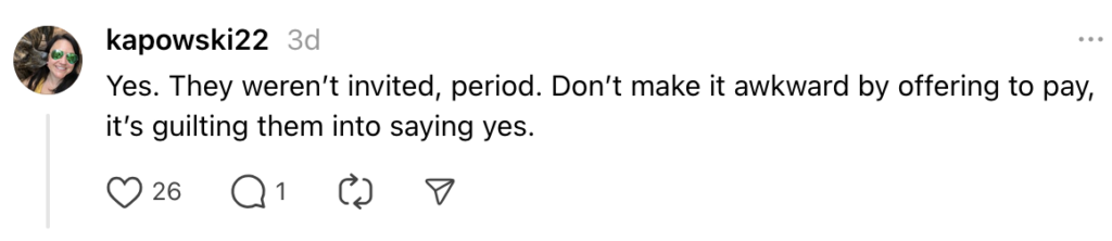 Threads comment